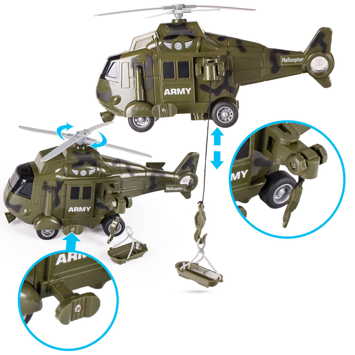 Helikopter ratunkowy zabawka dla dziecka