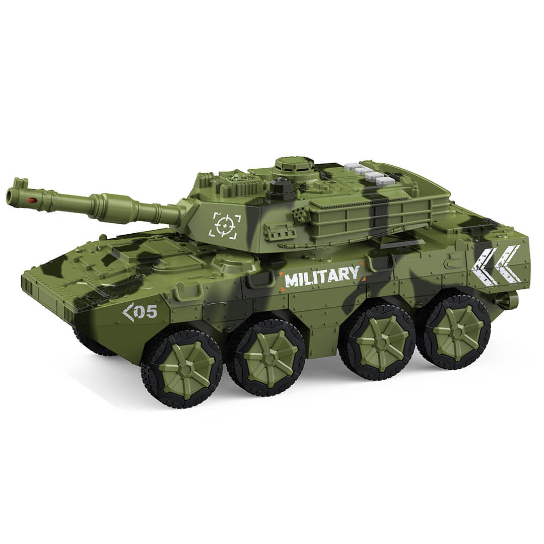 Czołg zabawka w wojsko dla chłopca od 3 lat