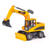 Koparka budowlana - ruchoma Łyżka, 360°, gumowe Koła - zabawka z dźwiękiem