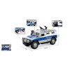 Policja samochód policyjny taktyczny, dźwięki i światła, zabawka interaktywna 3+