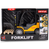 Wózek widłowy zabawka z podnośnikiem regulowanym, widlak światło i dźwięk