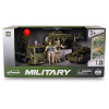 Zestaw wojskowy z pojazdami czołg, helikopter, ciężarówka z żołnierzykami 5 el.