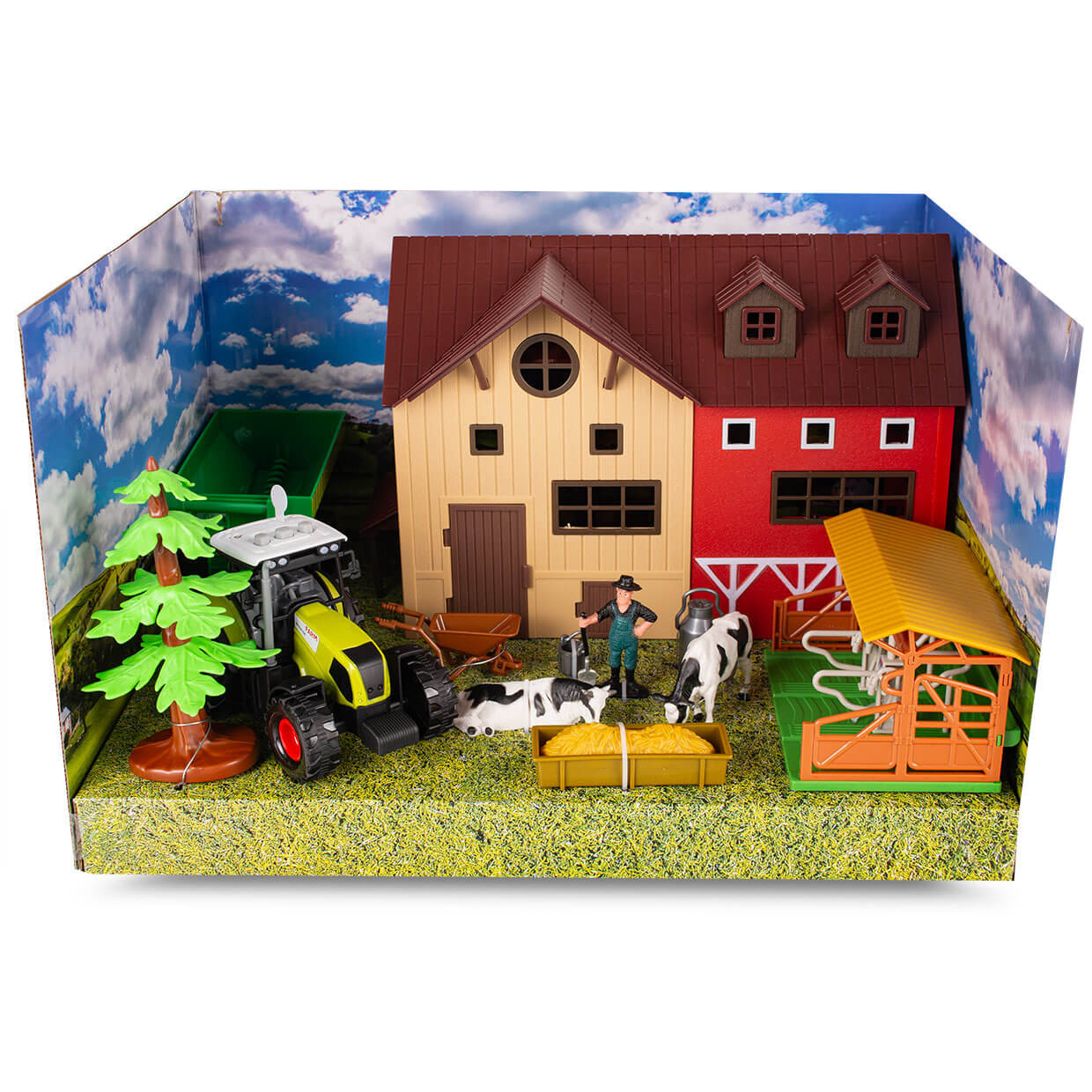 Zestaw farma duży zestaw dla dziecka z zwierzętami