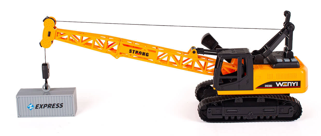 Żuraw dźwig zabawka dla dziecka