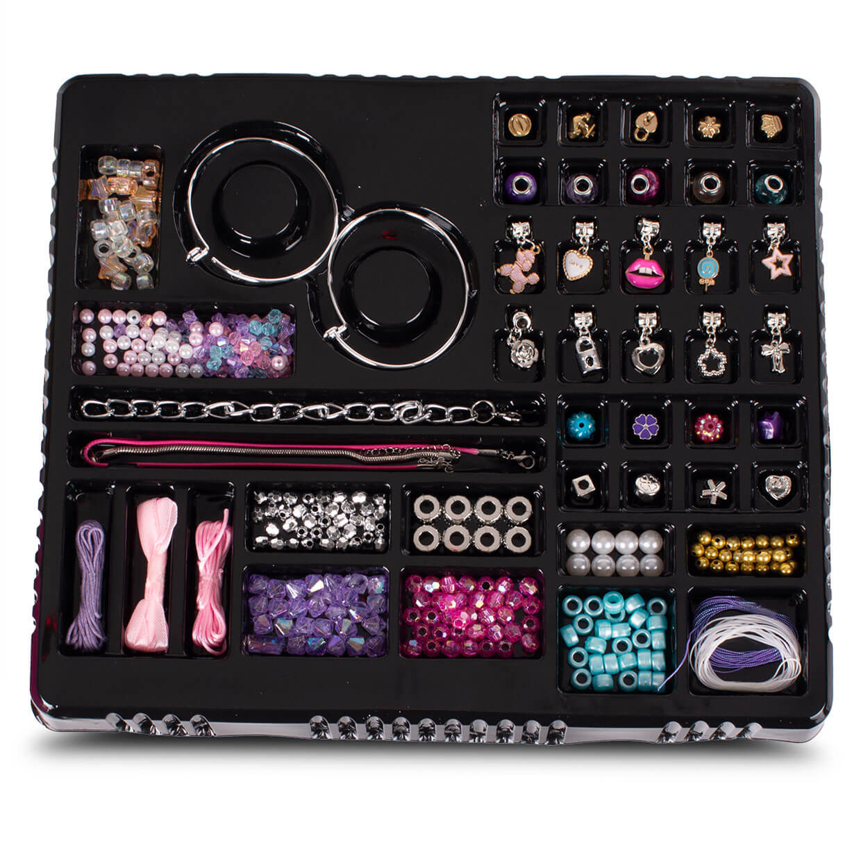 Zestaw d tworzenia biżuterii dla dziewczynki zestaw charmsy