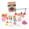 Zestaw Pralka, żelazko z deską i akcesoriami zabawka dla dziewczynki 3+