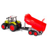 Zestaw 3 Traktorów Rolniczych dla Dzieci z Przyczepami – Światło i Dźwięk Ruchome elementy