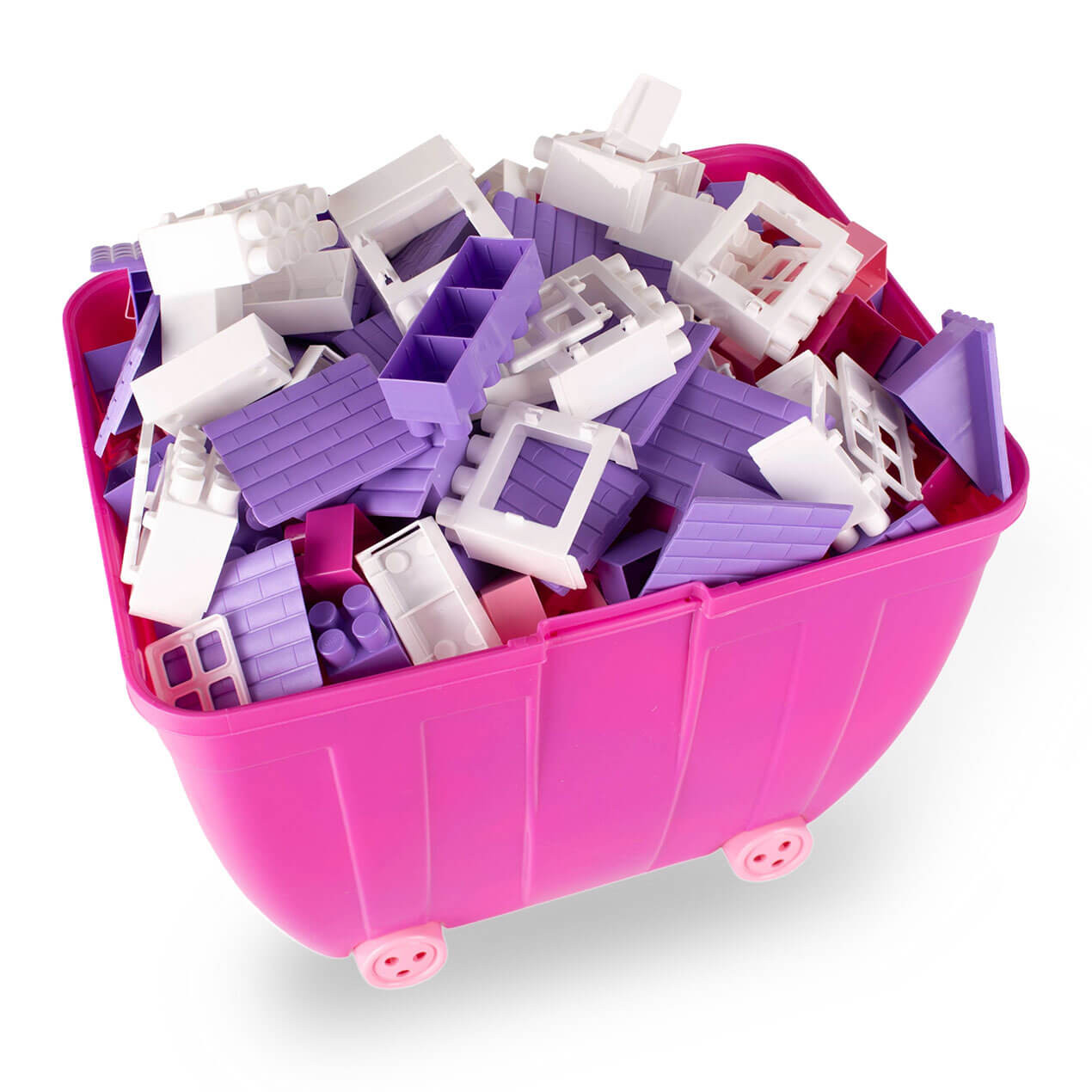 Klocki hemar w kuferku duży zestaw 