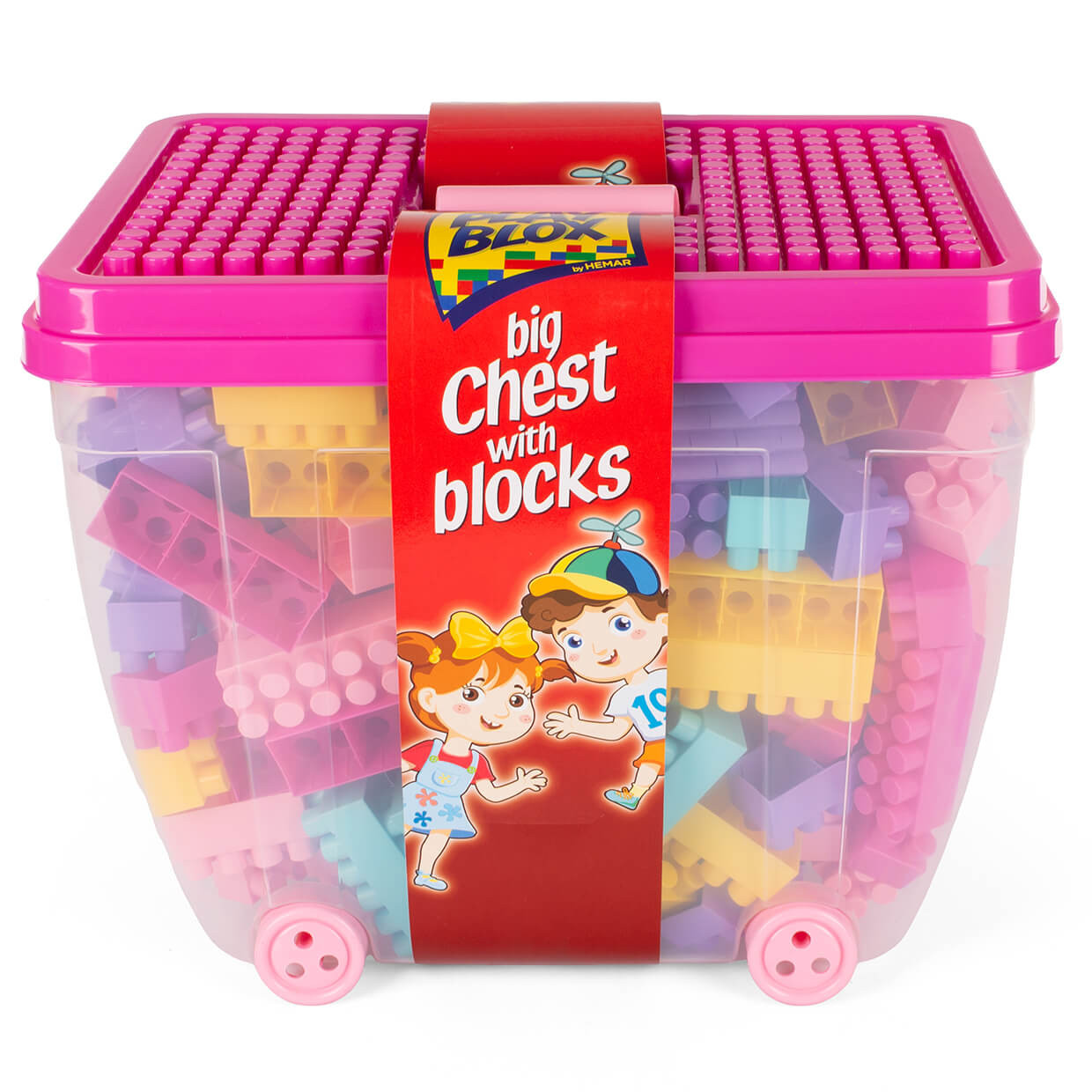 Klocki dla dziewczynki 2+