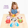 Puzzle Zwierzęta  CzuCzu 15 m+ – Pierwsze puzzle edukacyjne dla maluszka