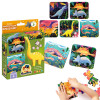Puzzle Fantastyczne Dinozaury CzuCzu-  5 układanek / 45 el. puzzle dla trzylatka