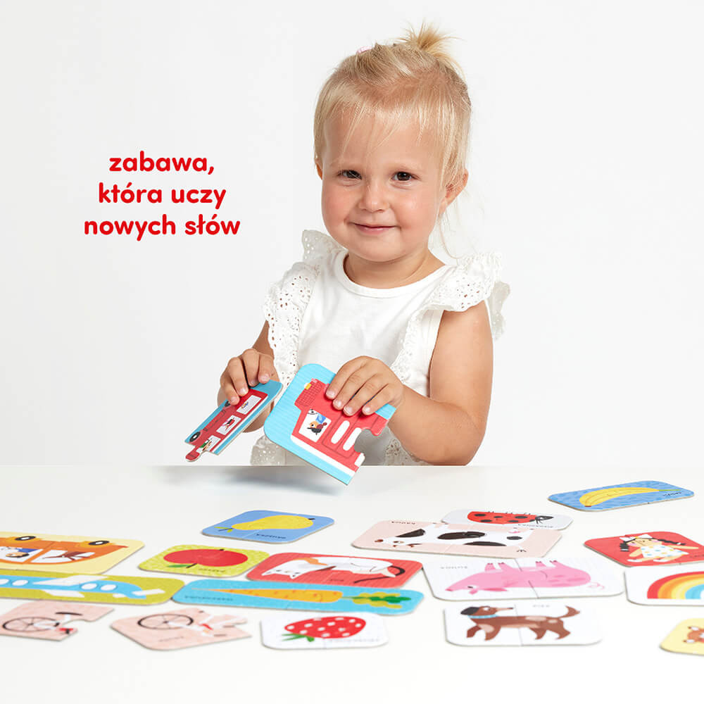 Pierwsze puzzle dla dziecka naka pierwszych słów