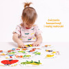 CzuCzu Puzzle Robaczki czworaczki – pierwsze kilkuelementowe puzzle 2+