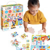 Puzzle „Co robimy w domu” CzuCzu – dwuelementowe układanki dla malucha