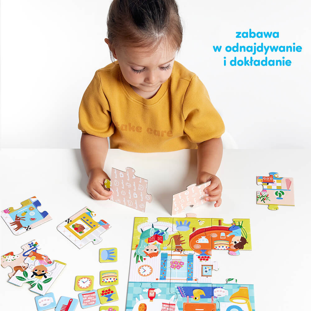 Co robimy w domu puzzle Czuczu edukacyjne