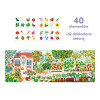 CzuCzu Puzzle Co rośnie w ogródku – duża układanka 40 el. + 32 obrazki i plakat 3+