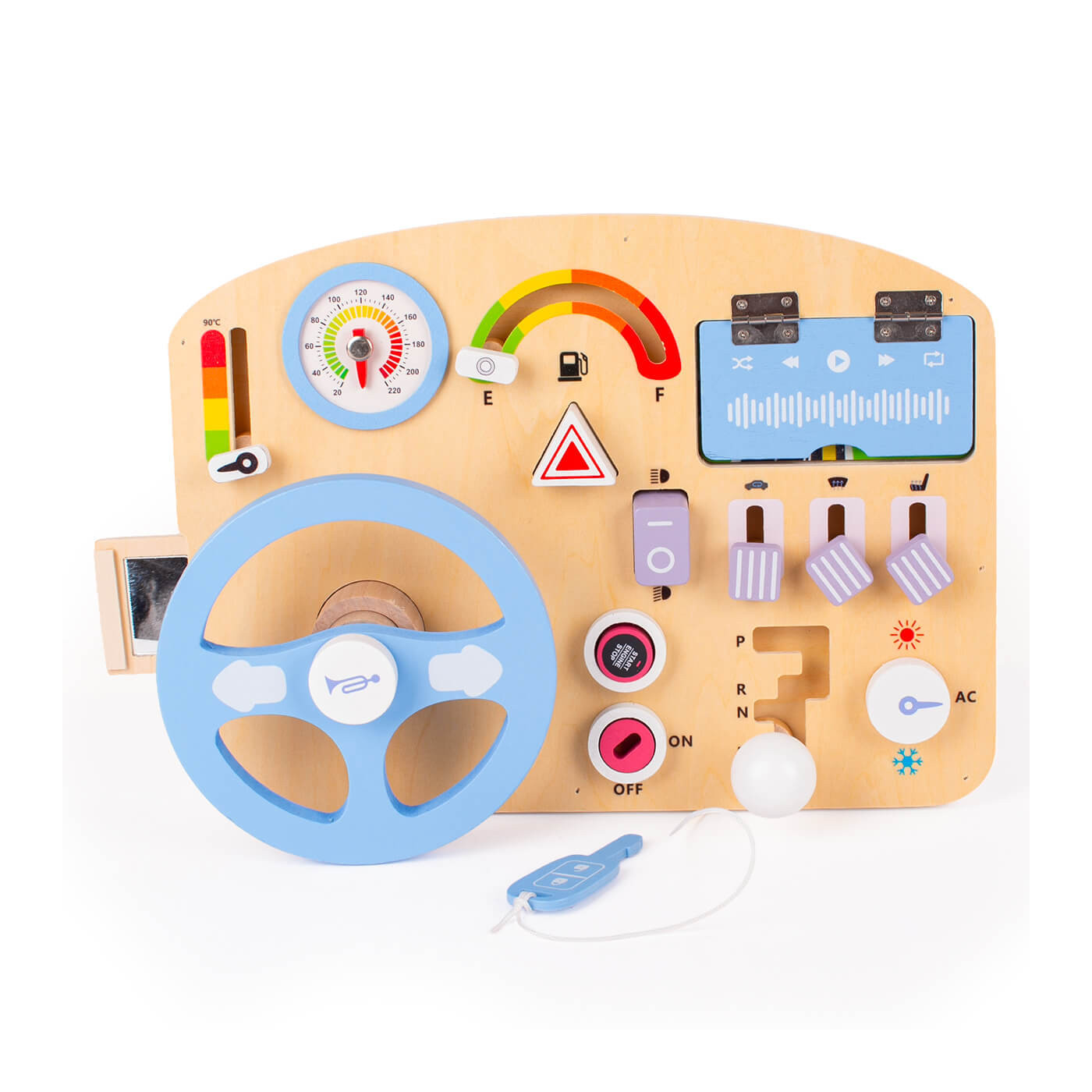 Tablica manipulacyjna motoryczna zabawka dla malucha 18m+ mała motoryka