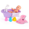 Lalka Bobas w wanience z zestawem akcesoriów do kąpieli