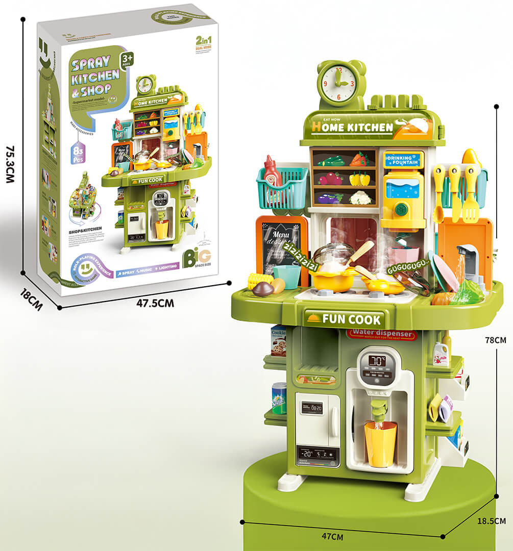 Wymiary i specyfikacja kuchni.