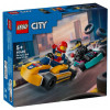 Klocki LEGO City Gokarty i kierowcy wyścigowi 60400 +5 lat