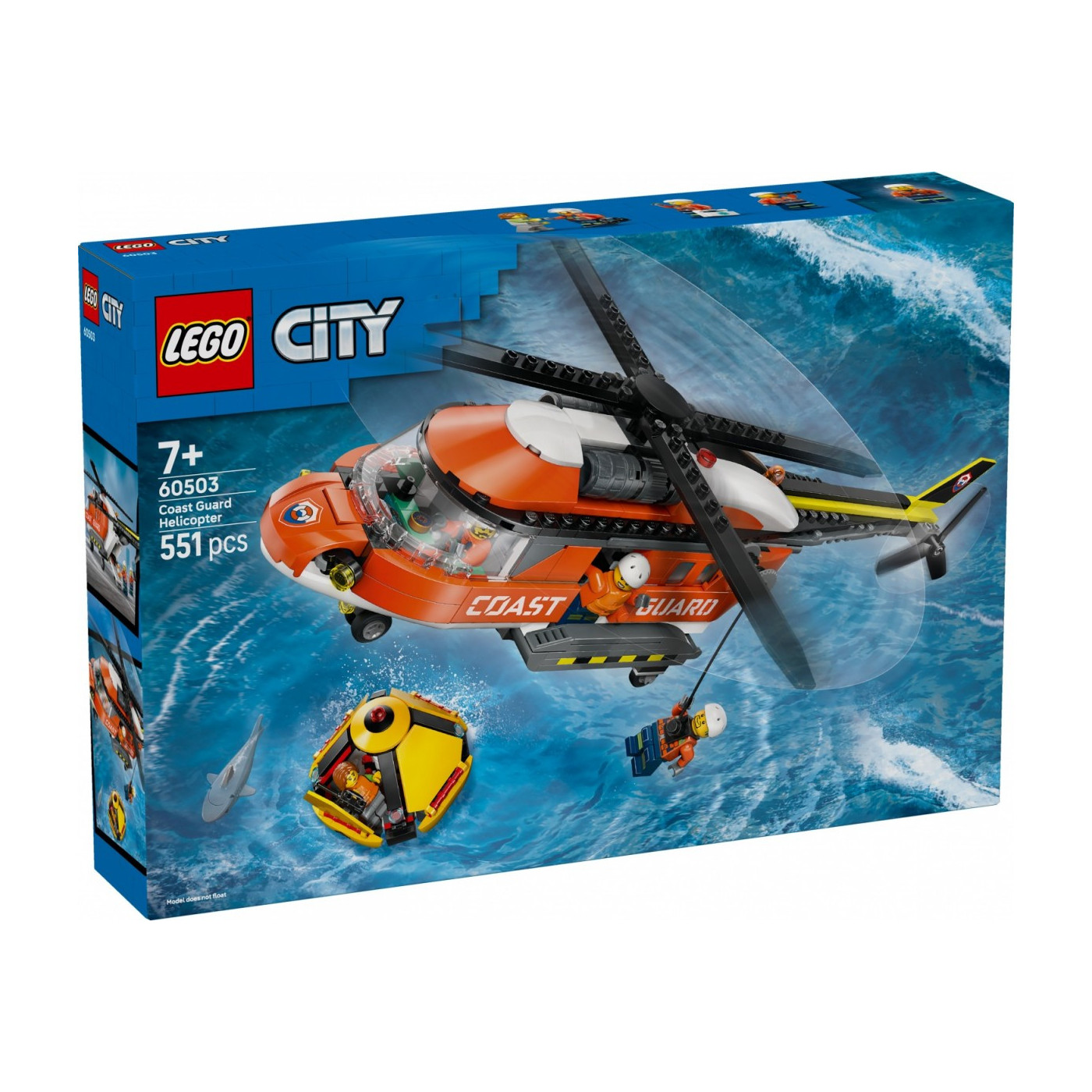 Klocki City 60503 Helikopter straży przybrzeżnej
