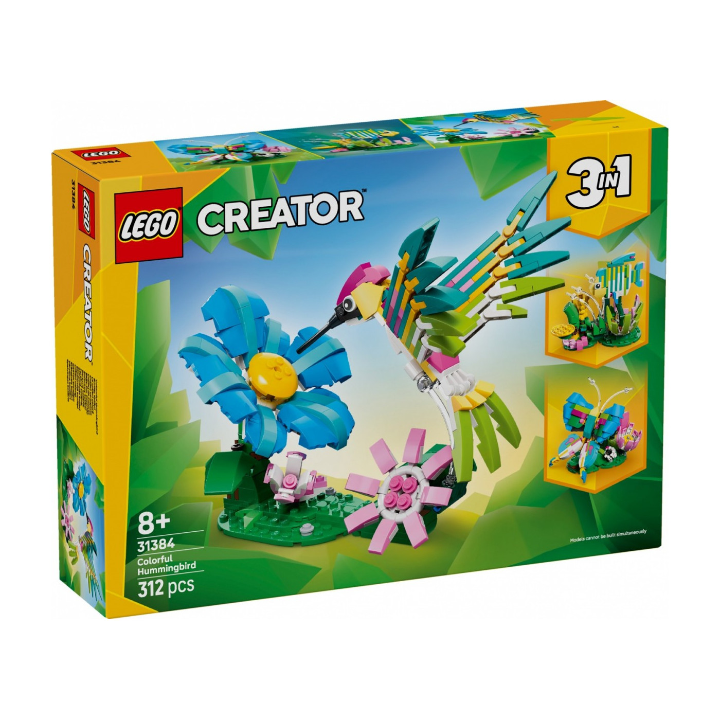 Klocki Creator 31384 Dzikie zwierzęta: kolorowy koliber