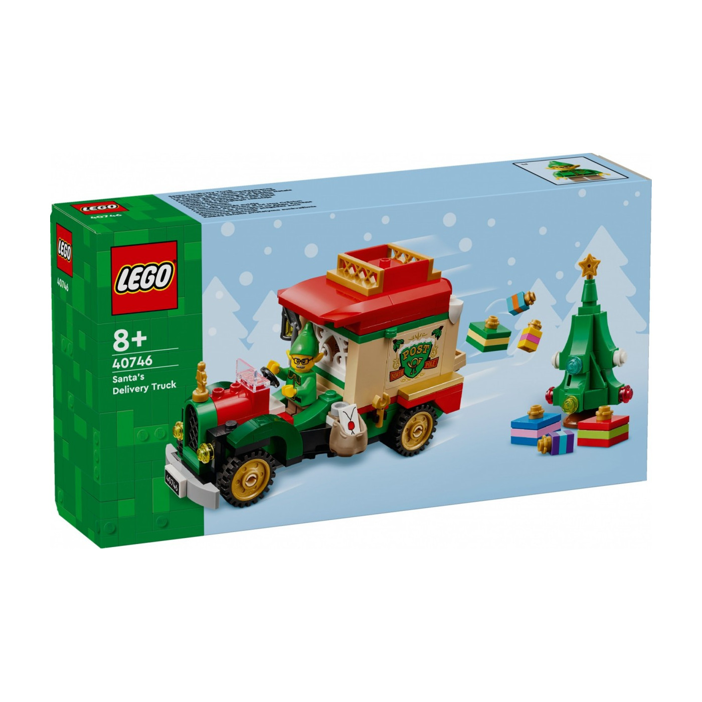 Klocki 40746 Ciężarówka Świętego Mikołaja