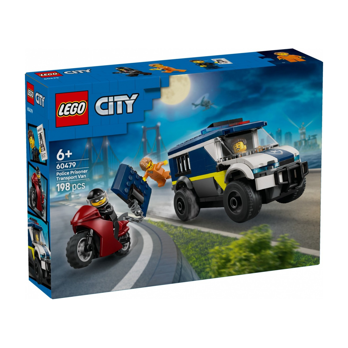 Klocki City 60479 Furgonetka policyjnego konwoju więziennego