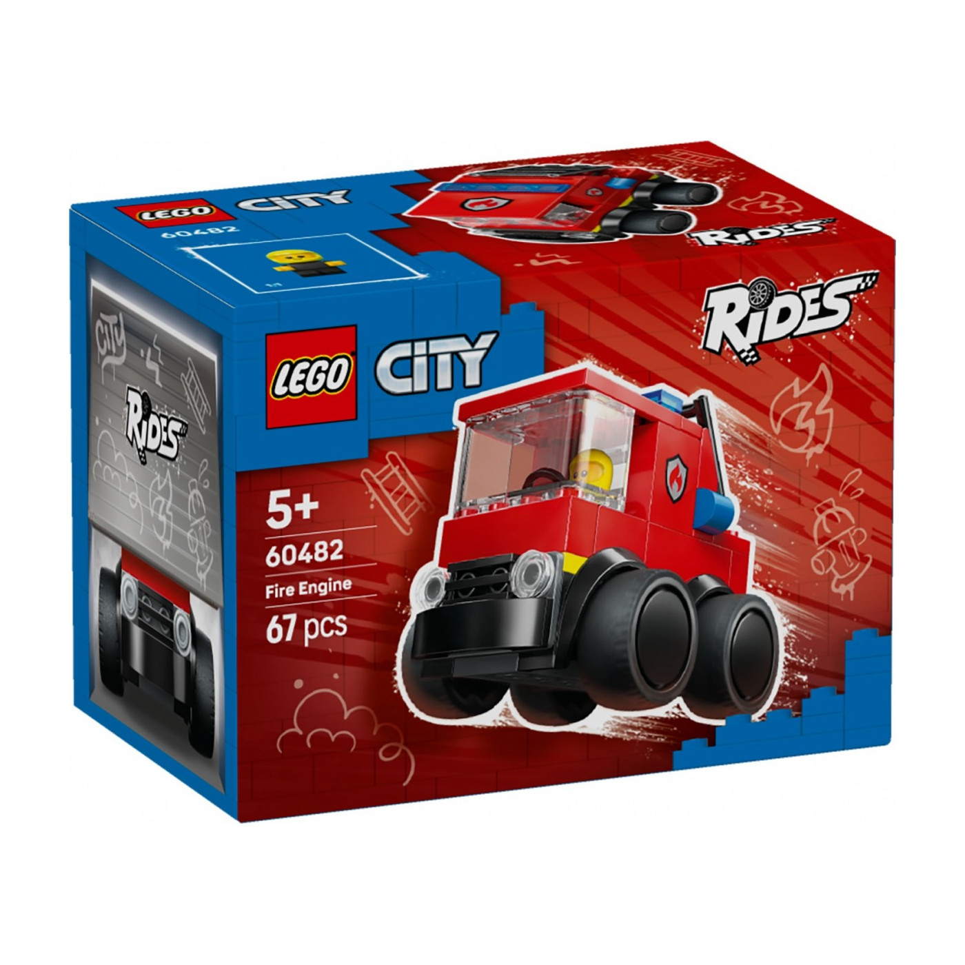 Klocki City 60482 Pojazdy - Wóz strażacki