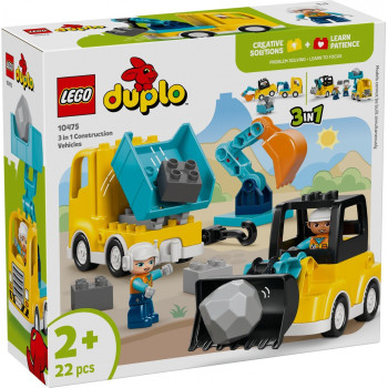 Klocki Lego DUPLO 10475 Maszyny budowlane 3 w 1