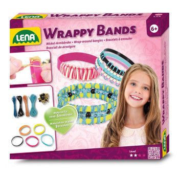 Zestaw do robienia bransoletek dla dzieci LENA zestaw dla dziewczynki 6+