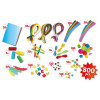 Zestaw kreatywny dla dzieci, rękodzieło, prace ręczne 800 el. +5 lat