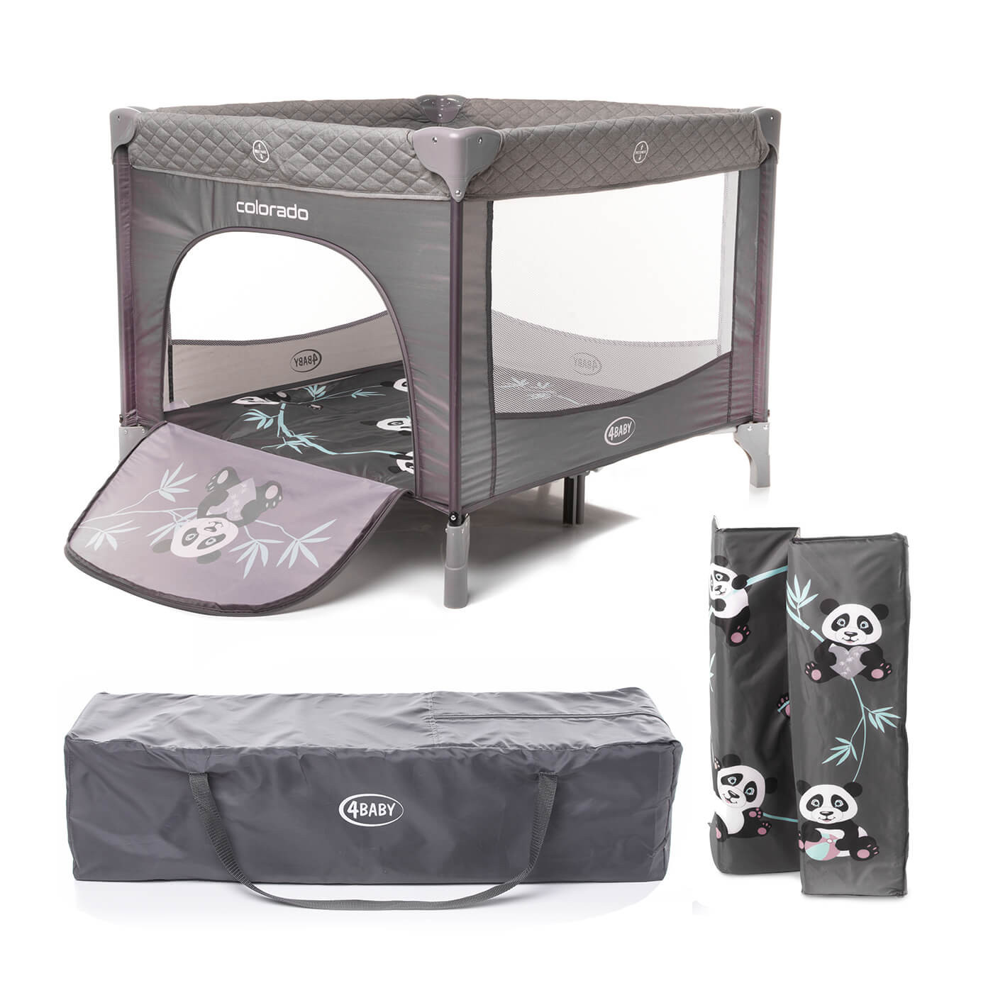 Kojec dziecięcy turystyczny COLORADO 4Baby duży, składany