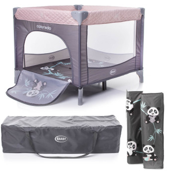 Kojec dziecięcy, składany 4baby COLORADO duży kojec dla dzieci