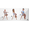 Drewniane krzesełko do karmienia ME&YOU TOTAL Future Design 3w1 rośnie z dzieckiem