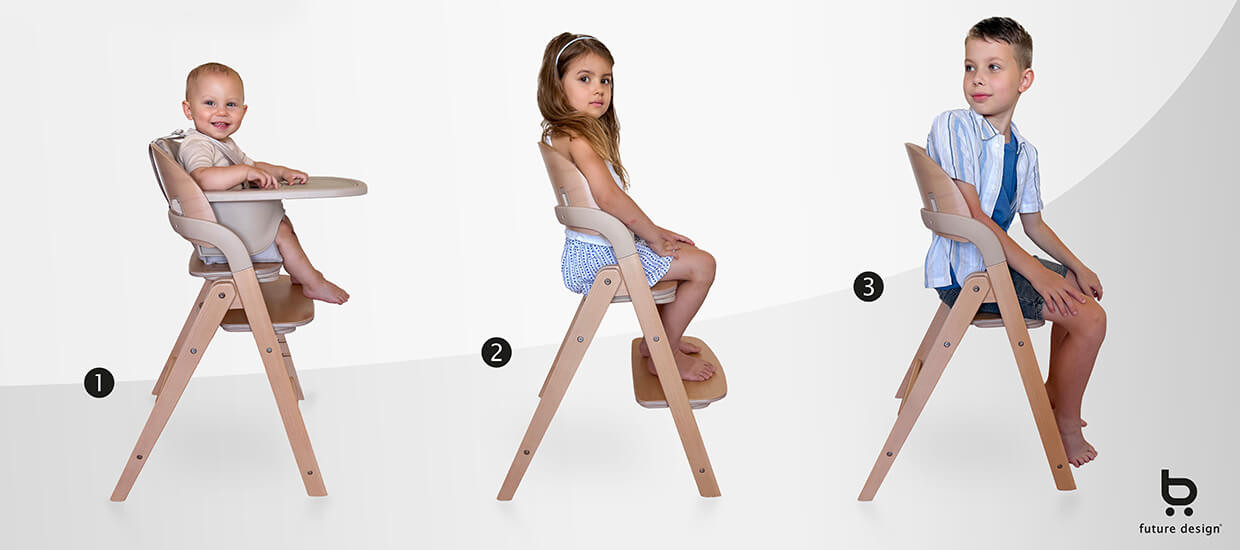 Krzesełko modułowe wielofunkcyjne dla dzieci