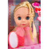 Głowa do czesania i stylizacji dla dziewczynki,  zestaw fryzjerski z akcesoriami