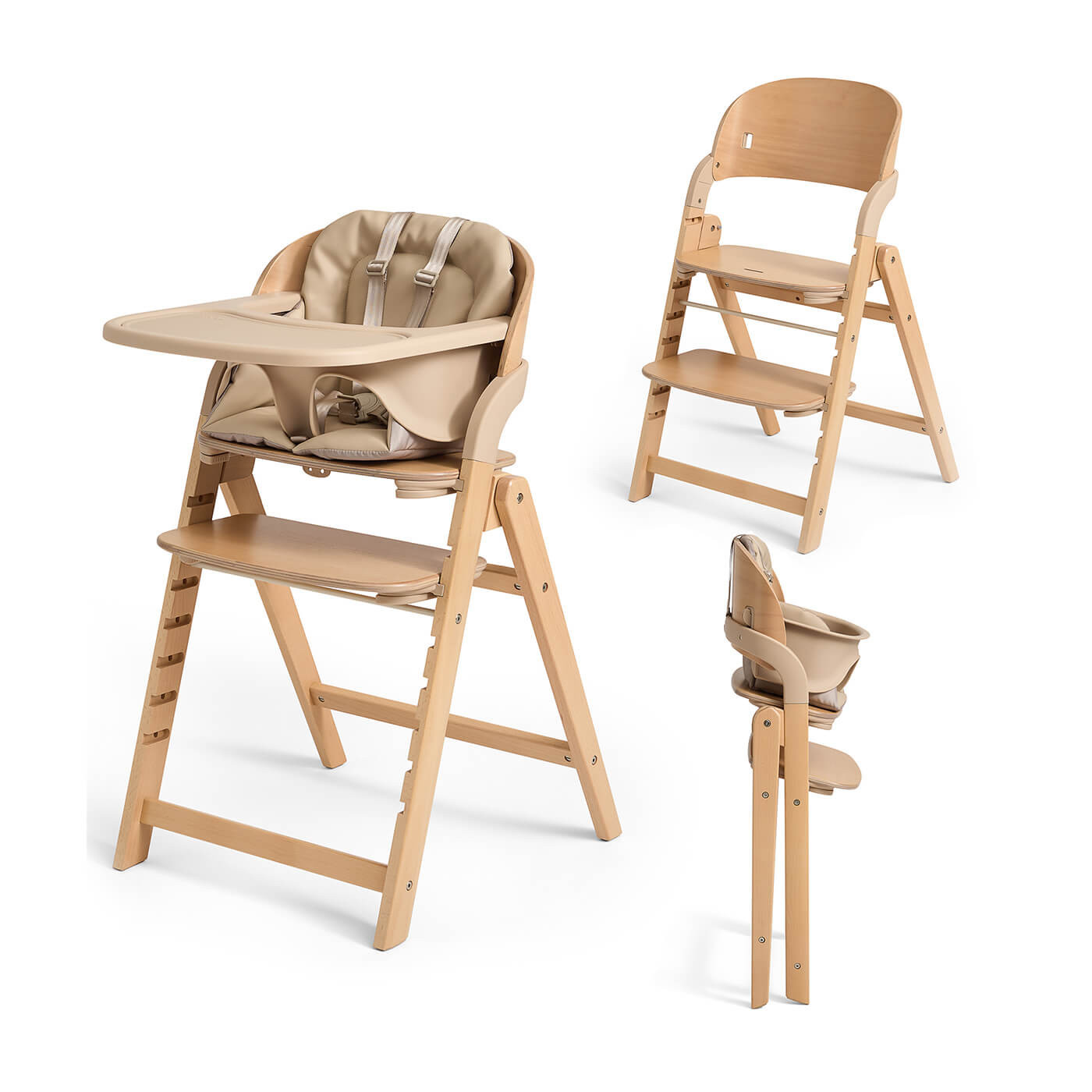 Krzesełko do karmienia dla dzieci modułowe ME&YOU wielofunkcyjne, stylowe