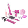 Zestaw fryzjerski z  suszarką i prostownicą z efektami + akcesoria fryzjerskie