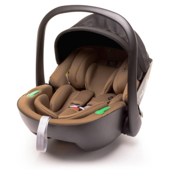 Fotelik samochodowy Nosidełko NEO 4baby I-size 40-87 cm od narodzin Mokka