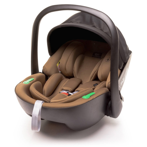 Fotelik samochodowy Nosidełko NEO 4baby I-size 40-87 cm od narodzin Mokka
