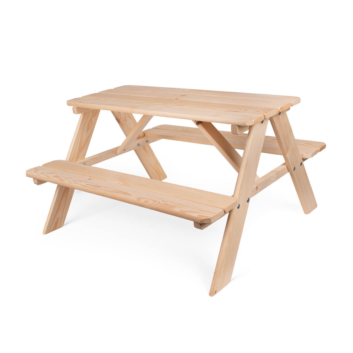 Stolik ogrodowy dla dzieci drewniany ławka ogrodowa zestaw do ogrodu.