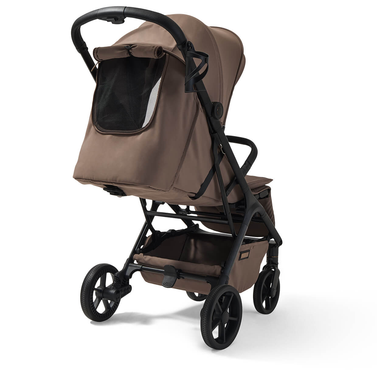 Wózek spacerowy, spacerówka X-ray SE Almond Cream lekka konstrukcja, stylowy miejski wózek