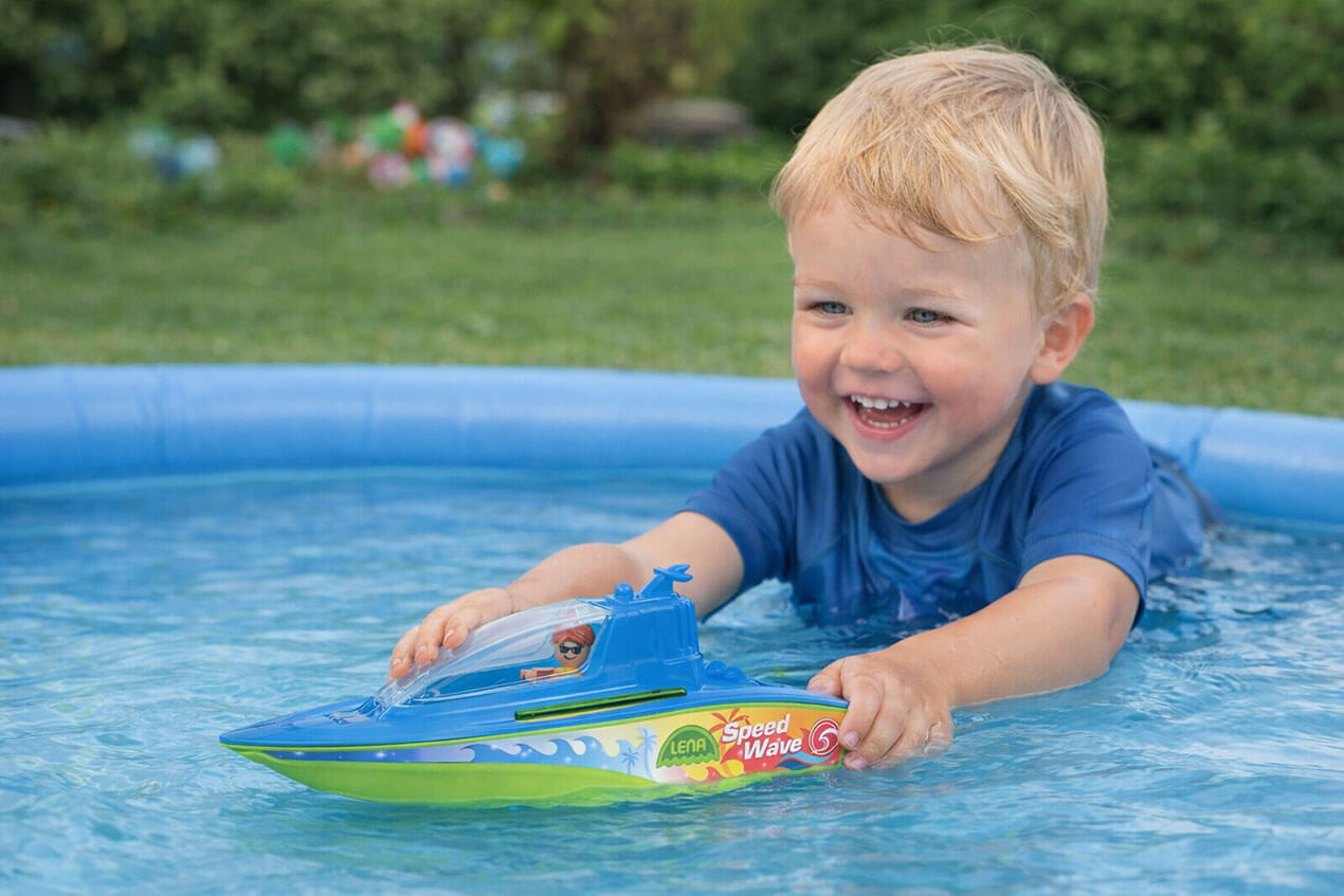 Lena zabawka do wody i basenu łódka
