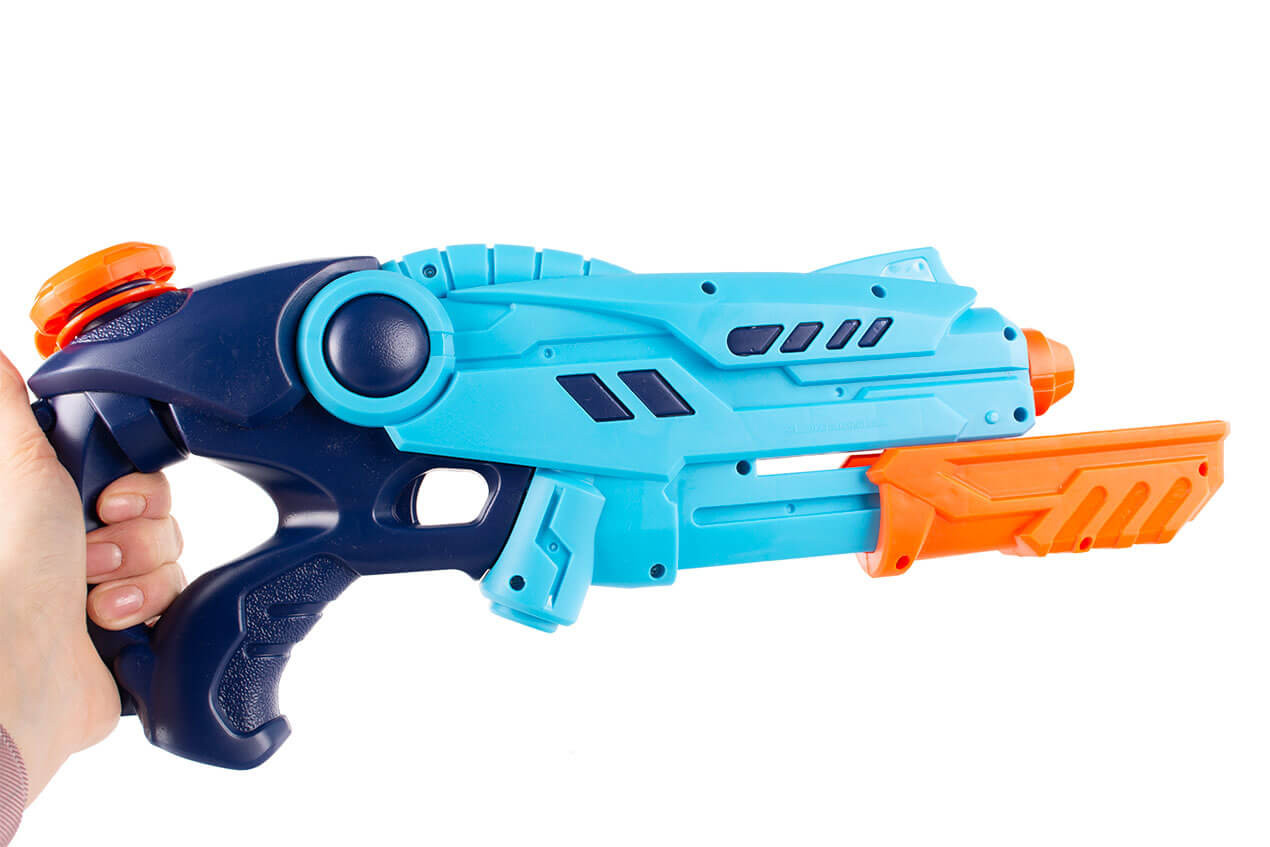 Pistolet wodny dla dziecka do basenu 