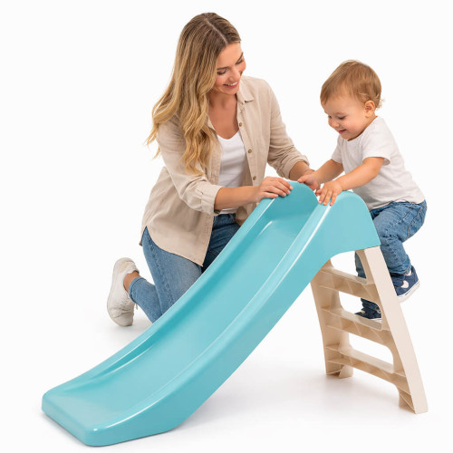 Zjeżdżalnia dziecięca, ślizg 110 cm,  Ślizgawka dla dzieci do domu i ogrodu