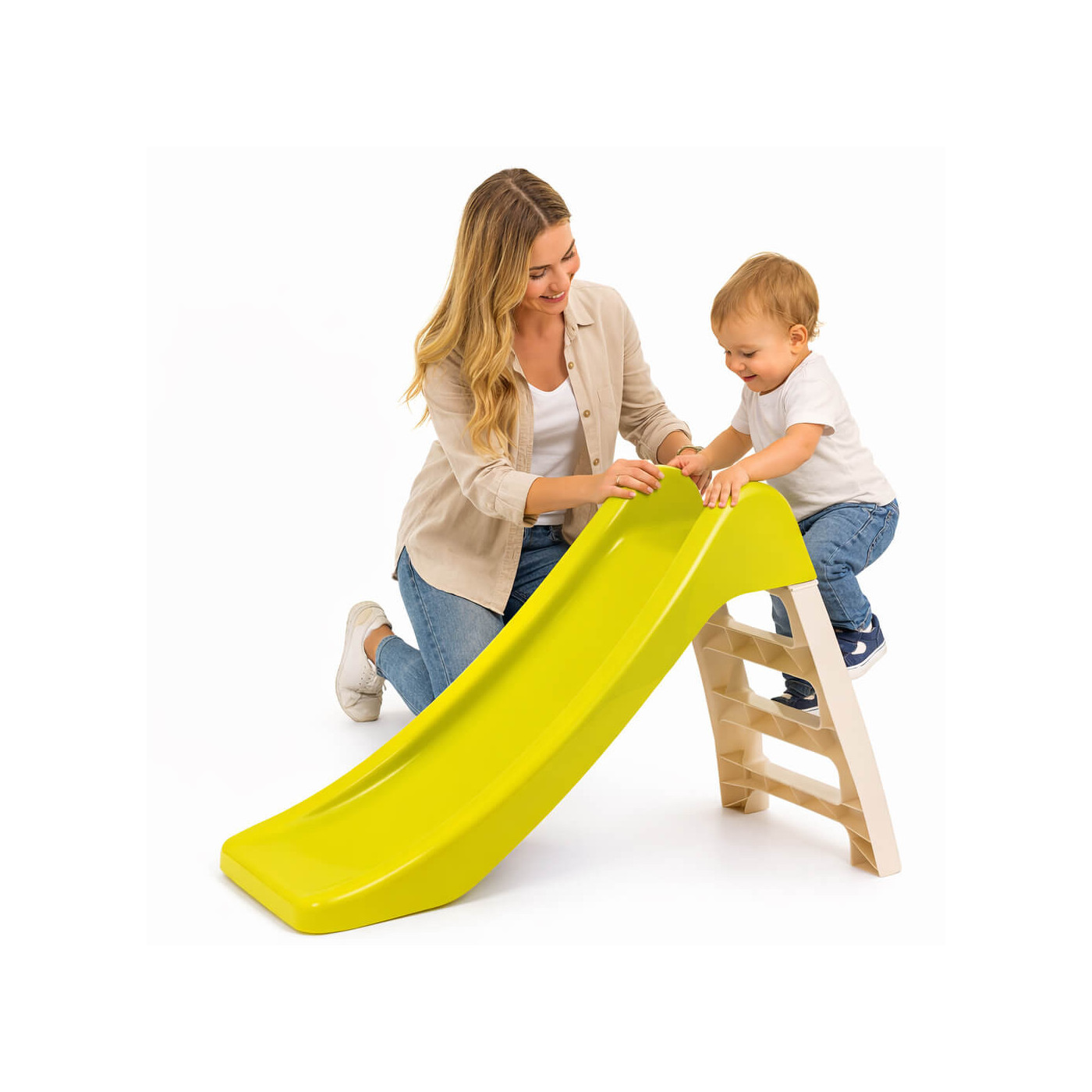 Zjeżdżalnia dla dzieci, ślizg 110 cm, ślizgawka dziecięca do domu i ogrodu