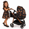 Stylowy wózek dla lalek gondola, głęboko spacerowy Tola jak prawdziwy