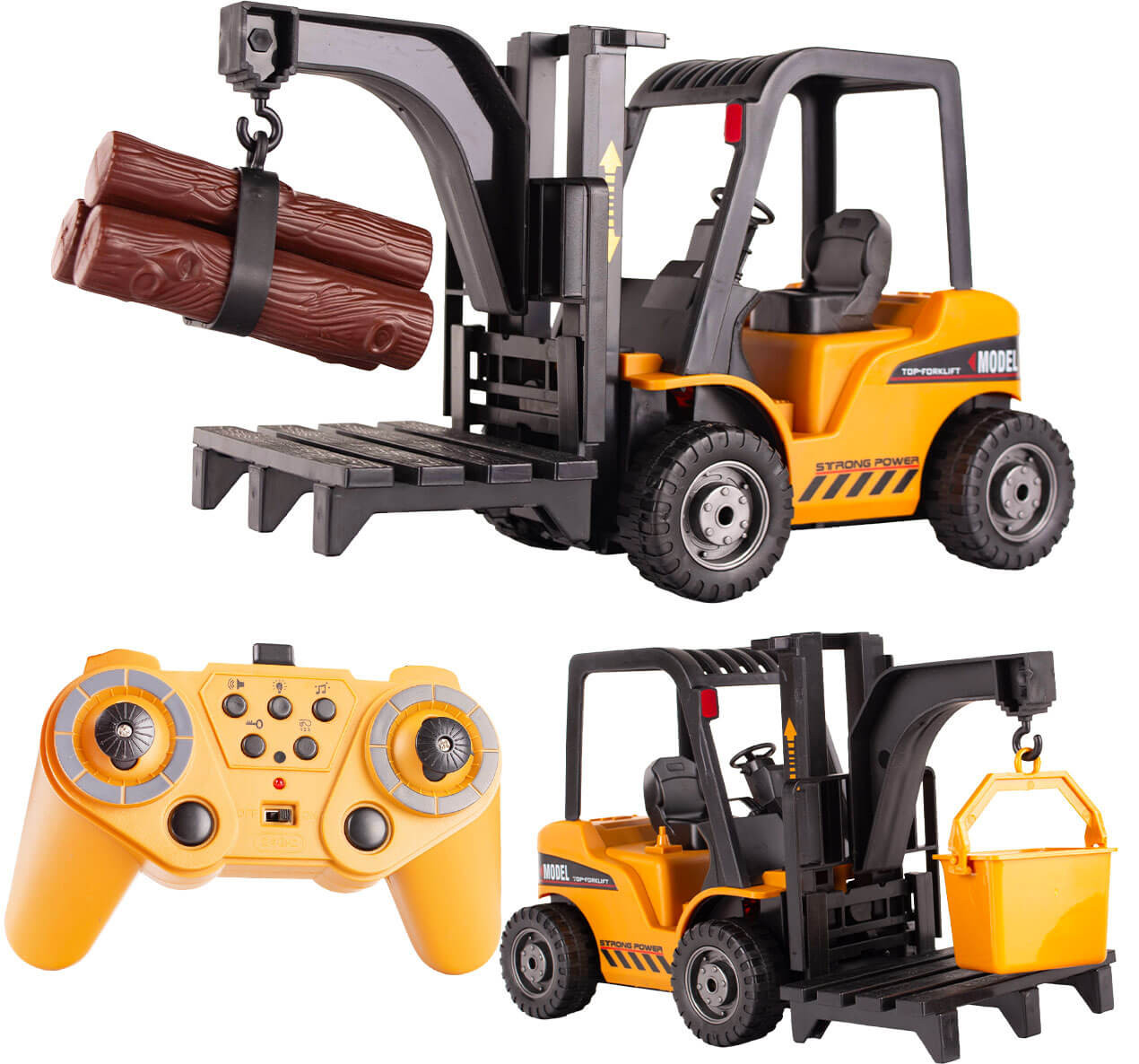 Wózek widłowy paleciak na pilota R/C