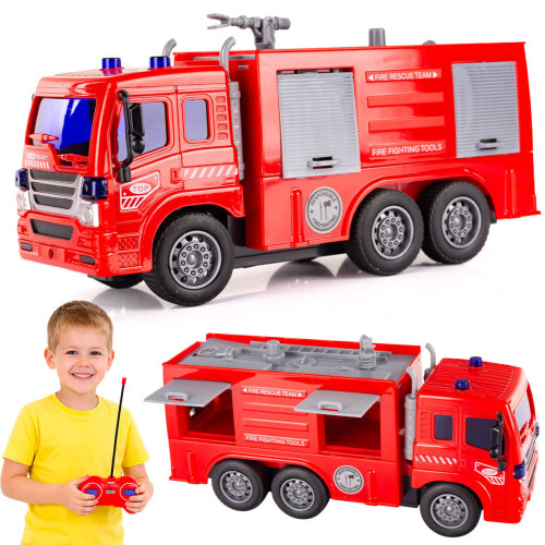 Samochód straż pożarna R/C zdalnie sterowany wóz strażacki dla dzieci pilot